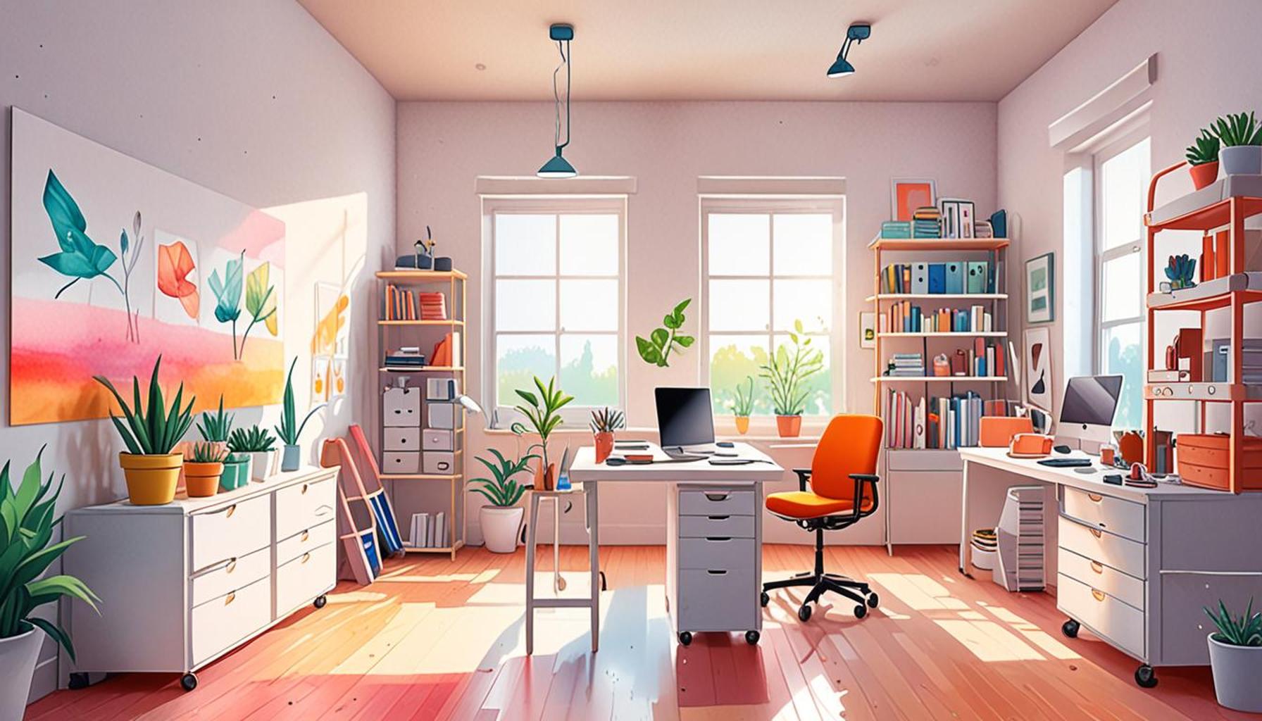 Efficient Storage in Workspaces: Creating Productive Environments with Minimalism