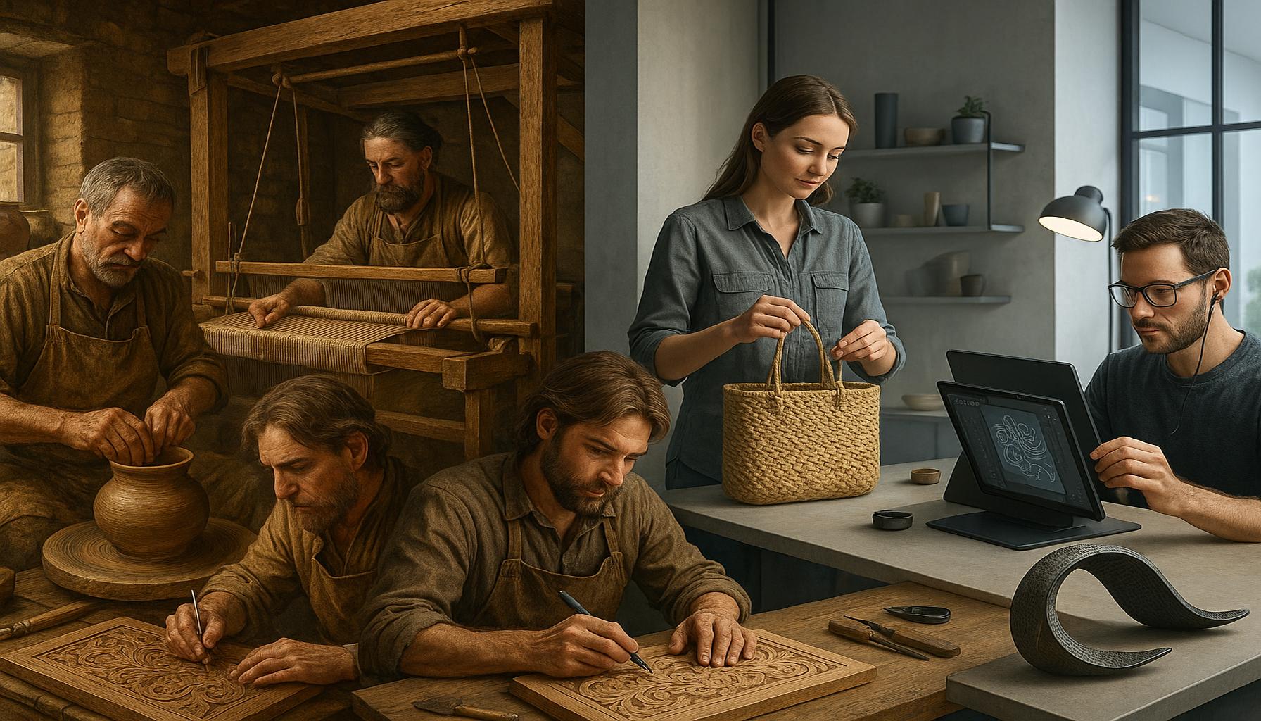 The Evolution of Handicrafts: Traditions and Modern Trends