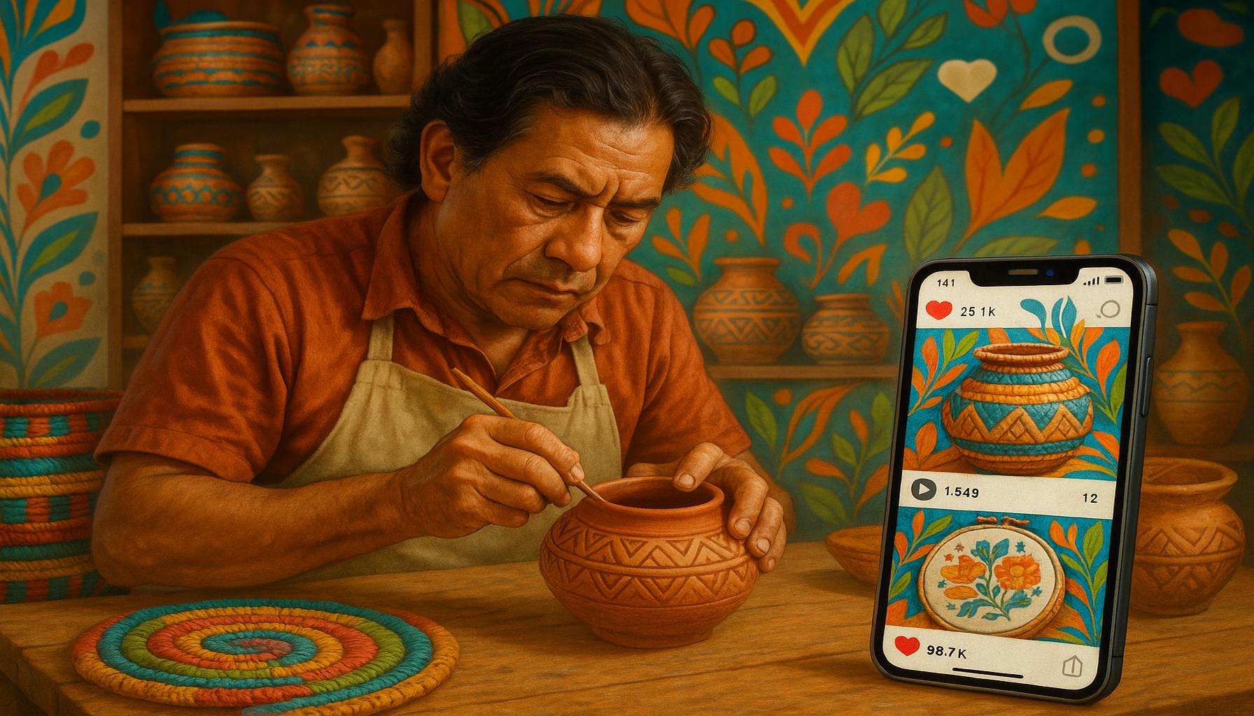 The Influence of Social Media on Handicrafts: From Tradition to Virality