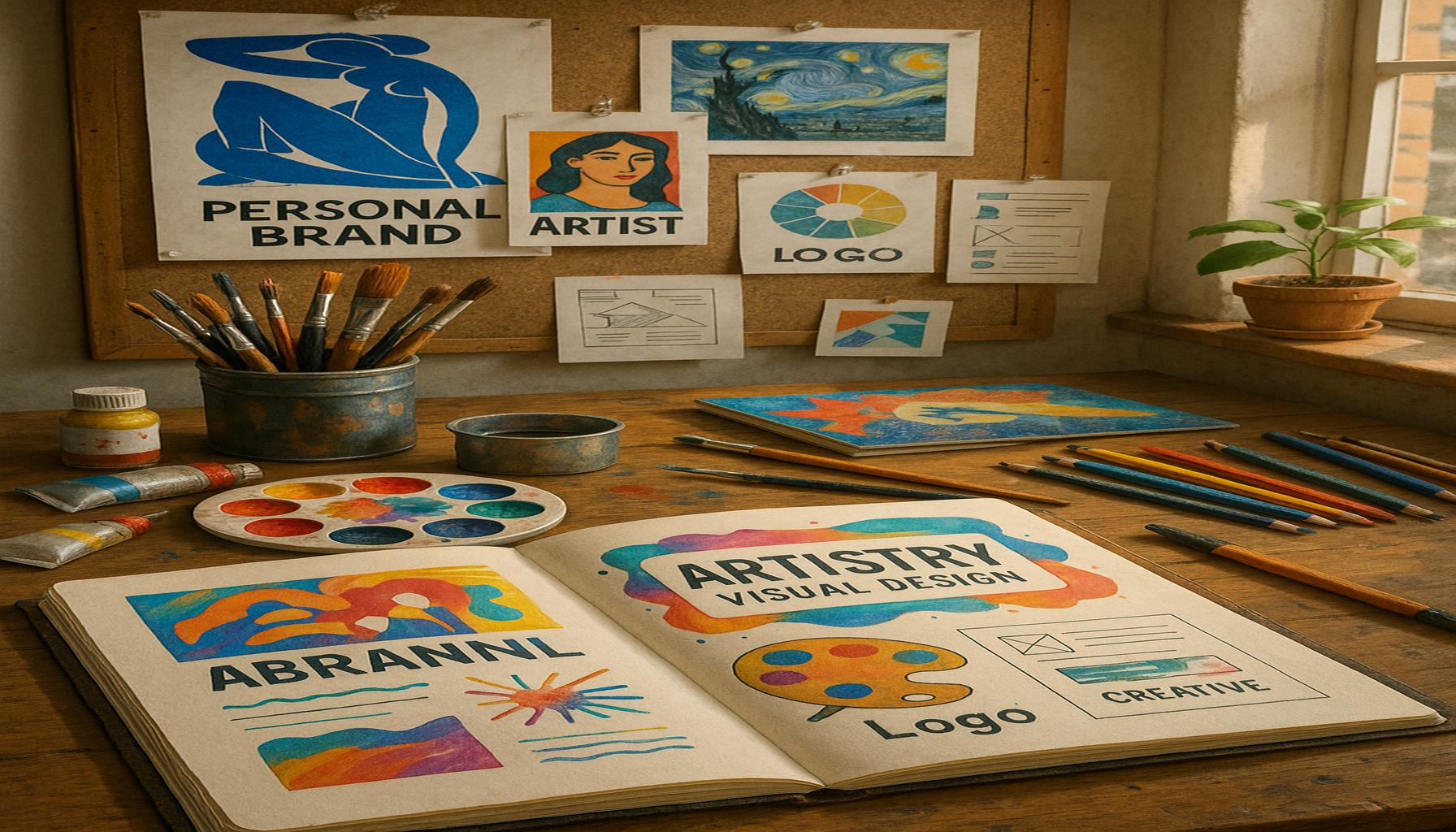 The Role of Visual Design in Creating Personal Branding for Amateur Artists