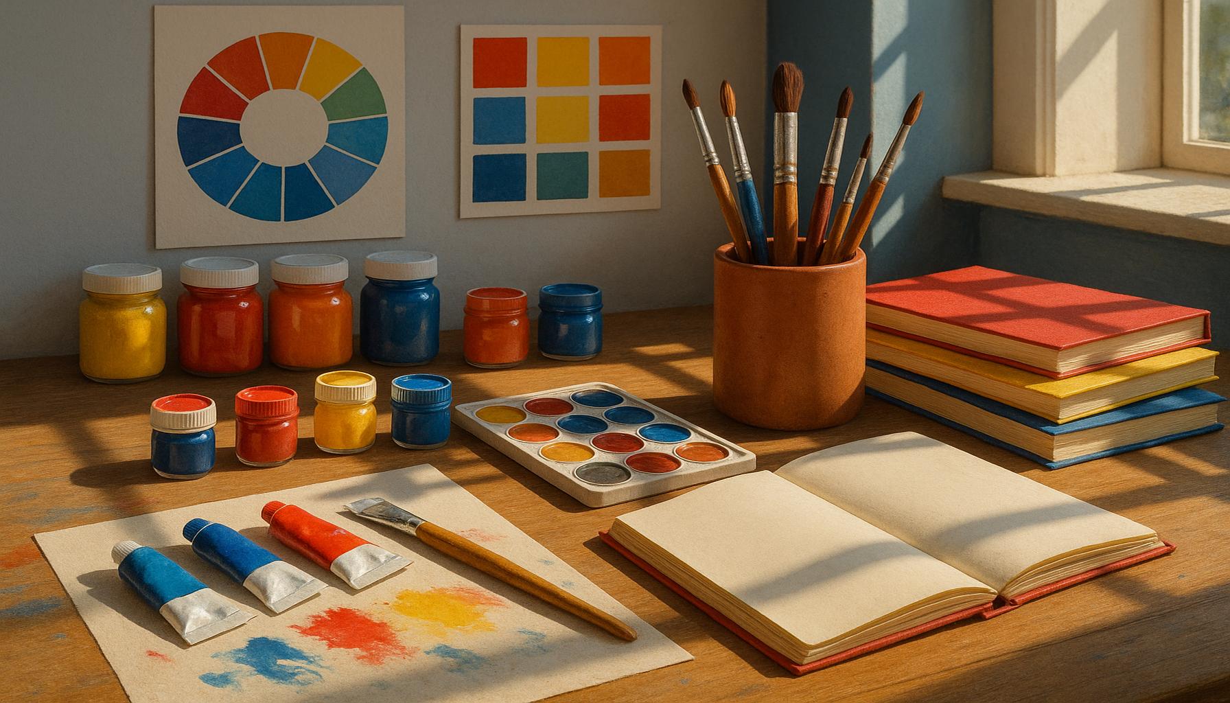 The Influence of Color Psychology on Visual Design for Creative Hobbies